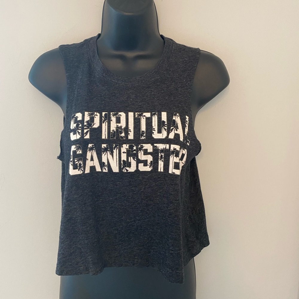EUC never worn by me Spiritual Gangster crop tank